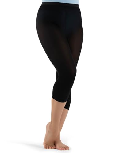 Capezio Damen Strumpfhose, ohne Fuß - Schwarz - Medium von Capezio