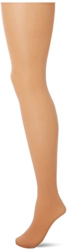 Capezio Damen Strumpfhose mit Standfuß - Beige - Large von Capezio