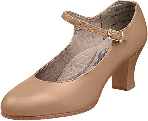 Capezio Damen Student Footlight Character Schuh, Caramel,5 M US von Capezio