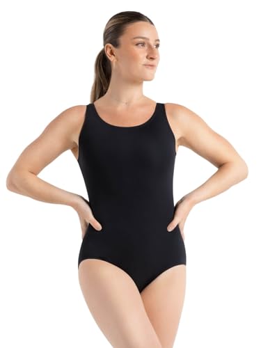 Capezio Damen Team Basic Tank-Trikot Tanktrikot, schwarz, X-Small von Capezio