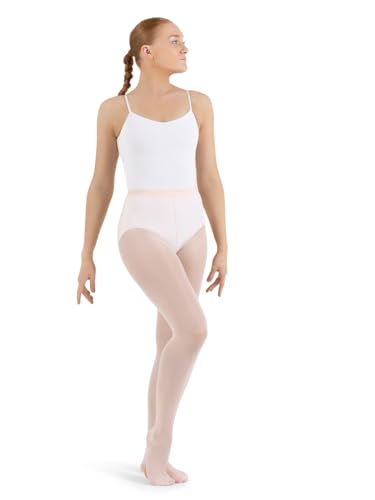 Capezio Women's Hold & Stretch Transition Tight, 20 den, Rosa-Ballet Pink, Medium von Capezio