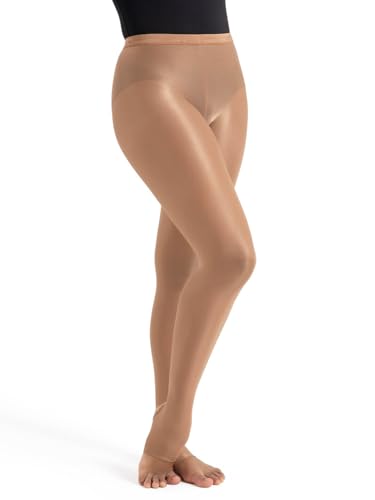 Capezio Damen Ultra Schimmernde Strirrup Tight Eng, beige, M Capezio Damen Ultra Schimmernde Strirrup Tight Eng, beige, M von Capezio