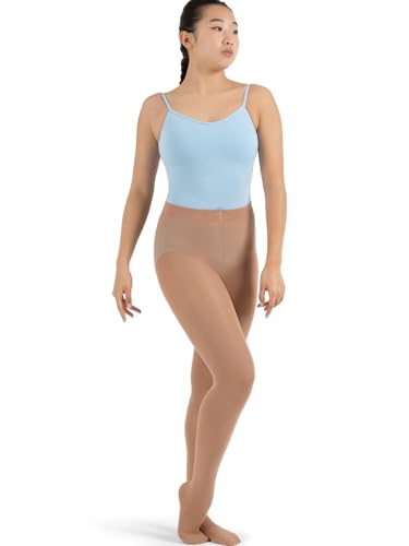 Capezio Damen Ultra Soft Tight mit Fuß Enge Passform, Light Tab, S-M von Capezio