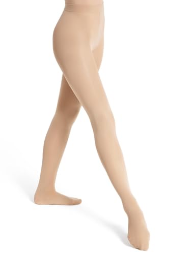 Capezio Women's Ultra Soft Transition Tight Fest, Caramel-3er Pack, S-M von Capezio