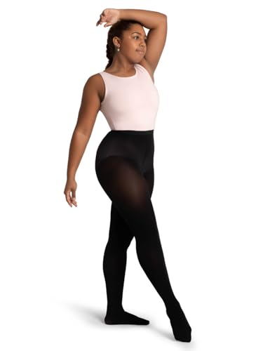 Capezio Women's Ultraweiche Übergangs-Strumpfhose Tights, Schwarz, Small-Medium von Capezio