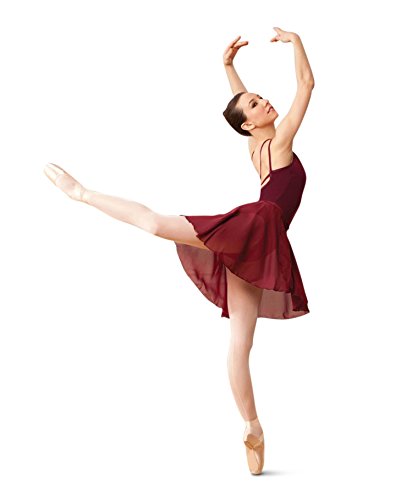 Capezio Damen Full Sweep Wickelrock Rock, Burgunderfarben, Einheitsgröße Capezio Damen Full Sweep Wickelrock Rock, Burgunderfarben, Einheitsgröße von Capezio
