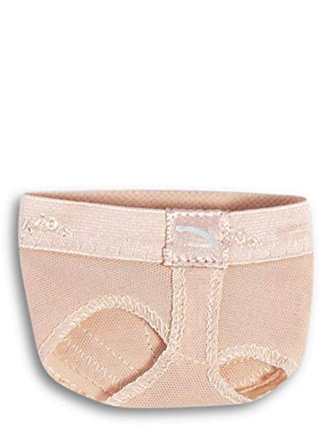 Capezio Unisex - Erwachsene Footundeez Ballet Zehenschutz, Beige (Nude), X-Large von Capezio