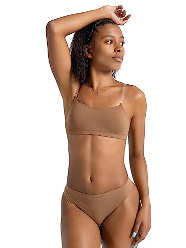 Capezio Leibchen BH mit Bra Tek M Mocha von Capezio