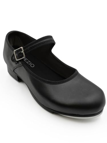 Capezio Mädchen 3800C Mary Jane, Schwarz von Capezio