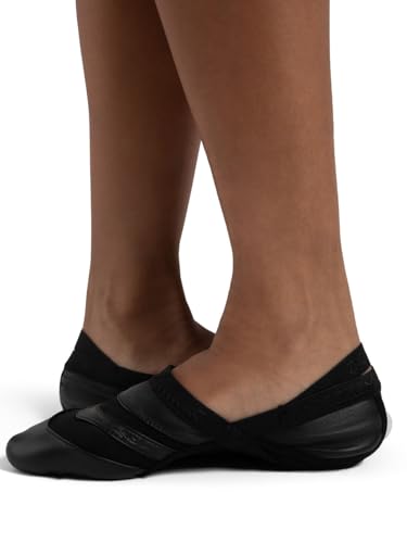 Capezio Women's Freeform Ballet Shoe,Black,9.5 W US von Capezio