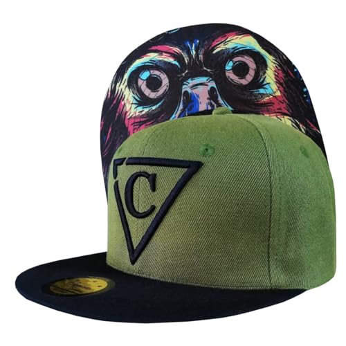 Capiche [99+ VARIATIONEN] Snapback Cap - Kappe - Baseball - Mütze - Herren - olivgrün - Vogel - Adler - Beute - [Special] Mighty Eagle von Capiche