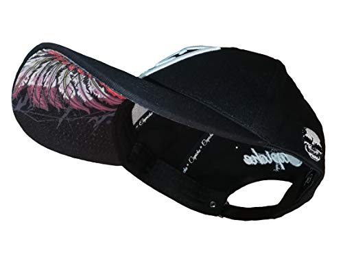 Capiche [13 VARIATIONEN] Basecap Cap - Kappe Baseball Mütze Kunst Unisex Schirm Männer One Size Herren Damen Dead Chief von Capiche