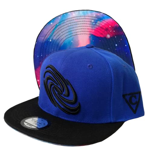 Capiche [89 VARIATIONEN] Special Series Snapback Cap - Kappe - One Size - Unisex - Herren - Damen - Blue Galaxy von Capiche