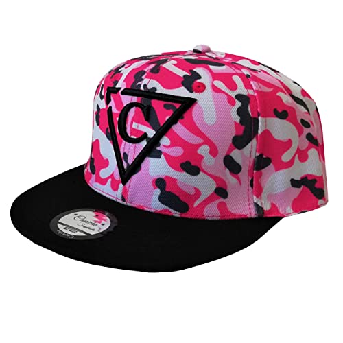 Capiche [89 VARIATIONEN] Special Series Snapback Cap - Kappe - One Size - Unisex - Herren - Damen - Pink Camo von Capiche