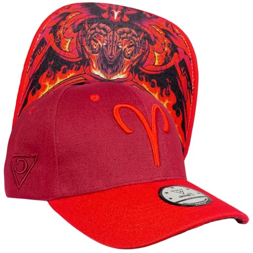 Capiche [99+ VARIATIONEN] Snapback Cap - Kappe Baseball Mütze Kunst Unisex Schirm Männer Herren Damen Aries CU von Capiche
