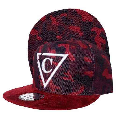 Capiche [99+ Designs] Roter Camo Snapback Hut, Red Camo, Taktischer Hut, Army Cap Herren, Military Cap, Snapback Cap Rot, Cap Rot, Rote Kappe, Mütze Rot, Militärhut für Männer, Camo Hut für Frauen von Capiche