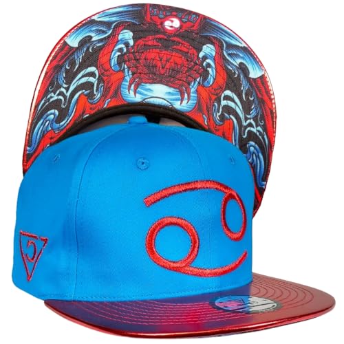 Capiche [99+ VARIATIONEN] Snapback Cap - Kappe Baseball Mütze Kunst Unisex Schirm Männer Herren Damen Cancer SB von Capiche