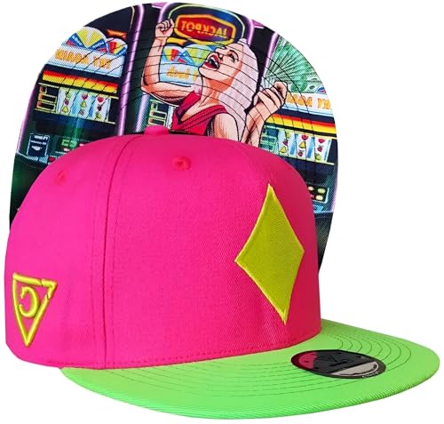 Capiche [99+ VARIATIONEN] Snapback Cap - Kappe - Baseball - Mütze - Kunst - Unisex - Schirm - Männer - Herren - Damen - [Casino] - Jackpot von Capiche