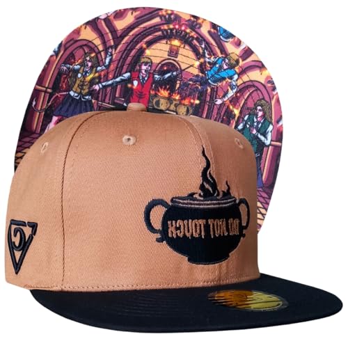 Capiche [99+ VARIATIONEN] Snapback Cap - Kappe - Baseball - Mütze - Kunst - Unisex - Schirm - Männer - Herren - Damen - D-308 - Wizard Class von Capiche
