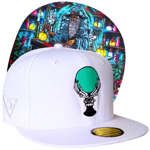 Capiche [99+ VARIATIONEN] Snapback Cap - Kappe - Baseball - Mütze - Kunst - Unisex - Schirm - Männer - Herren - Damen - D-309 - The Lost Wizard von Capiche