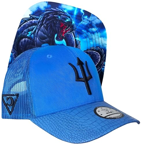 Capiche [99+ VARIATIONEN] Snapback Cap - Kappe - Baseball - Mütze - Kunst - Unisex - Schirm - Männer - Herren - Damen - D-322 - Basilisk TR von Capiche