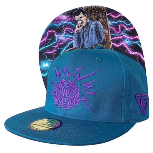 Capiche [99+ VARIATIONEN] Snapback Cap - Kappe - Baseball - Mütze - Kunst - Unisex - Schirm - Männer - Herren - Damen - [Mastermind] Tesla SB von Capiche