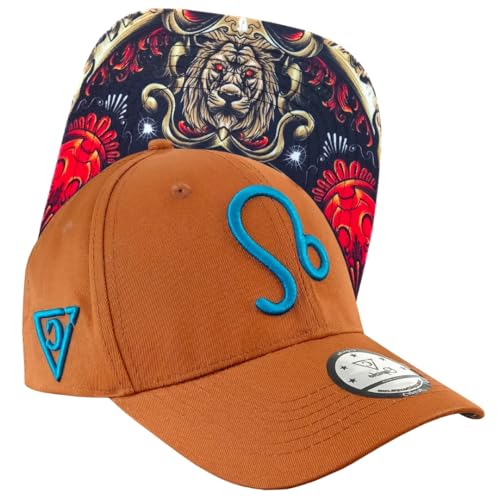 Capiche [99+ VARIATIONEN] Snapback Cap - Kappe - Baseball - Mütze - Kunst - Unisex - Schirm - Männer - Herren - Damen - [Zodiac] - Leo von Capiche