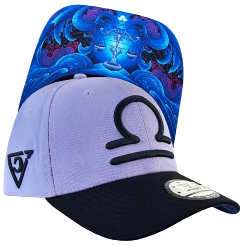 Capiche [99+ VARIATIONEN] Snapback Cap - Kappe - Baseball - Mütze - Kunst - Unisex - Schirm - Männer - Herren - Damen - [Zodiac] - Libra von Capiche