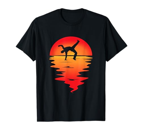 Capoeira Brazilian Martial Arts Fight Dance Hobby - Capoeira-T-Shirt - Schwarz - Unisex - Klein - Halbarm - T-Shirt - Retro - Tanz - Herren, Damen, Unisex Kinder Capoeira Brazilian Martial Arts Fight Dance Hobby - Capoeira-T-Shirt - Schwarz - Unisex - Klein - Halbarm - T-Shirt - Retro - Tanz - Herren, Damen, Unisex Kinder von Capoeira Brazilian Martial Arts Fight Dance Hobby