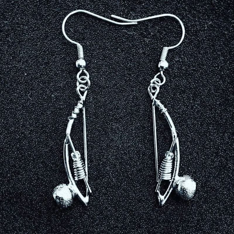 Berimbau Ohrringe Für Capoeira Berimbau Ohrringe Für Capoeira von Capoeiragift