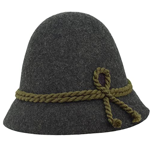 Melegari Faustmann Berghut Sepplhut | Schäferhut | Alpin Hut | Herren Damen | Sommer/Winter, anthrazit, 54 Melegari Faustmann Berghut Sepplhut | Schäferhut | Alpin Hut | Herren Damen | Sommer/Winter, anthrazit, 54 von Cappelleria Melegari