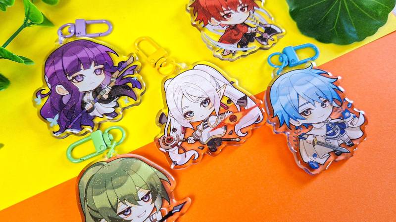 Frieren Beyond Journey's End Keychain Charms von CappuShop