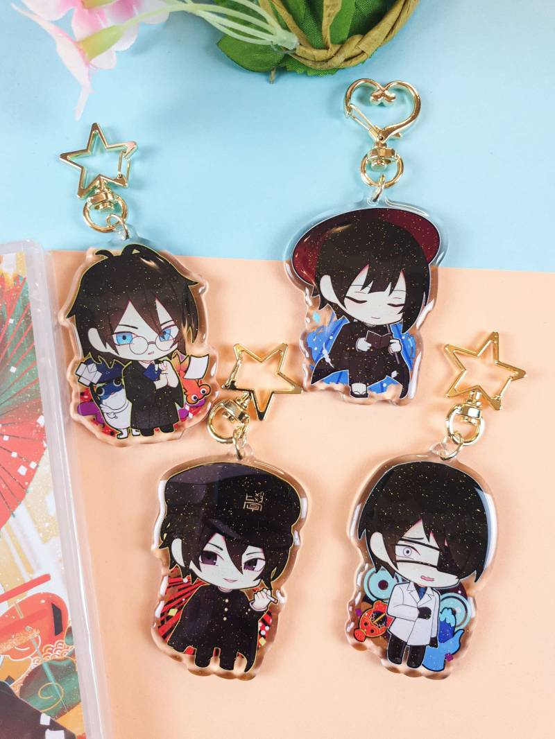 Hashihime Of The Old Book Town Keychains von CappuShop