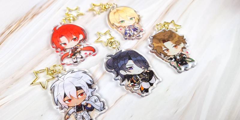 Pre-Order Even If Tempest Keychain Charm von CappuShop