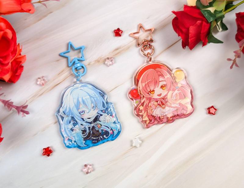 Radiant Tale Keychain Radiant Tale Keychain von CappuShop
