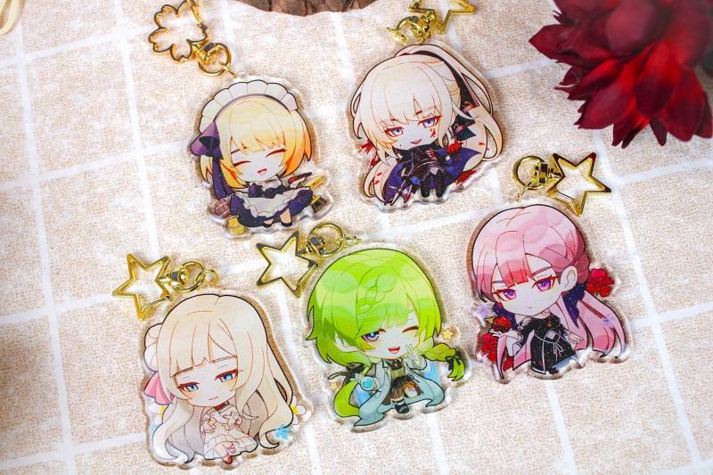 Virche Evermore Side Characters & Variations Keychain Charms von CappuShop