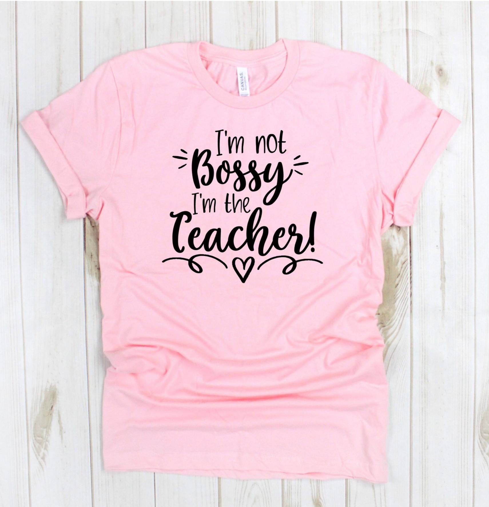 Lehrer Hemden, Ich Bin Nicht Bossy Der Lehrer Hemden, Ich Bin Nicht Bossy Der von CapriAndCompany