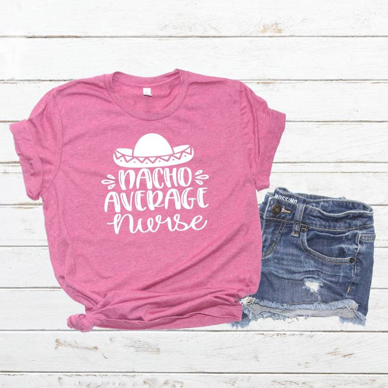 Nacho Average Nurse Shirt, Krankenschwester Geschenk, Cna Shirts, Schulkrankenschwester, Woche Nacho Average Nurse Shirt, Krankenschwester Geschenk, Cna Shirts, Schulkrankenschwester, Woche von CapriAndCompany