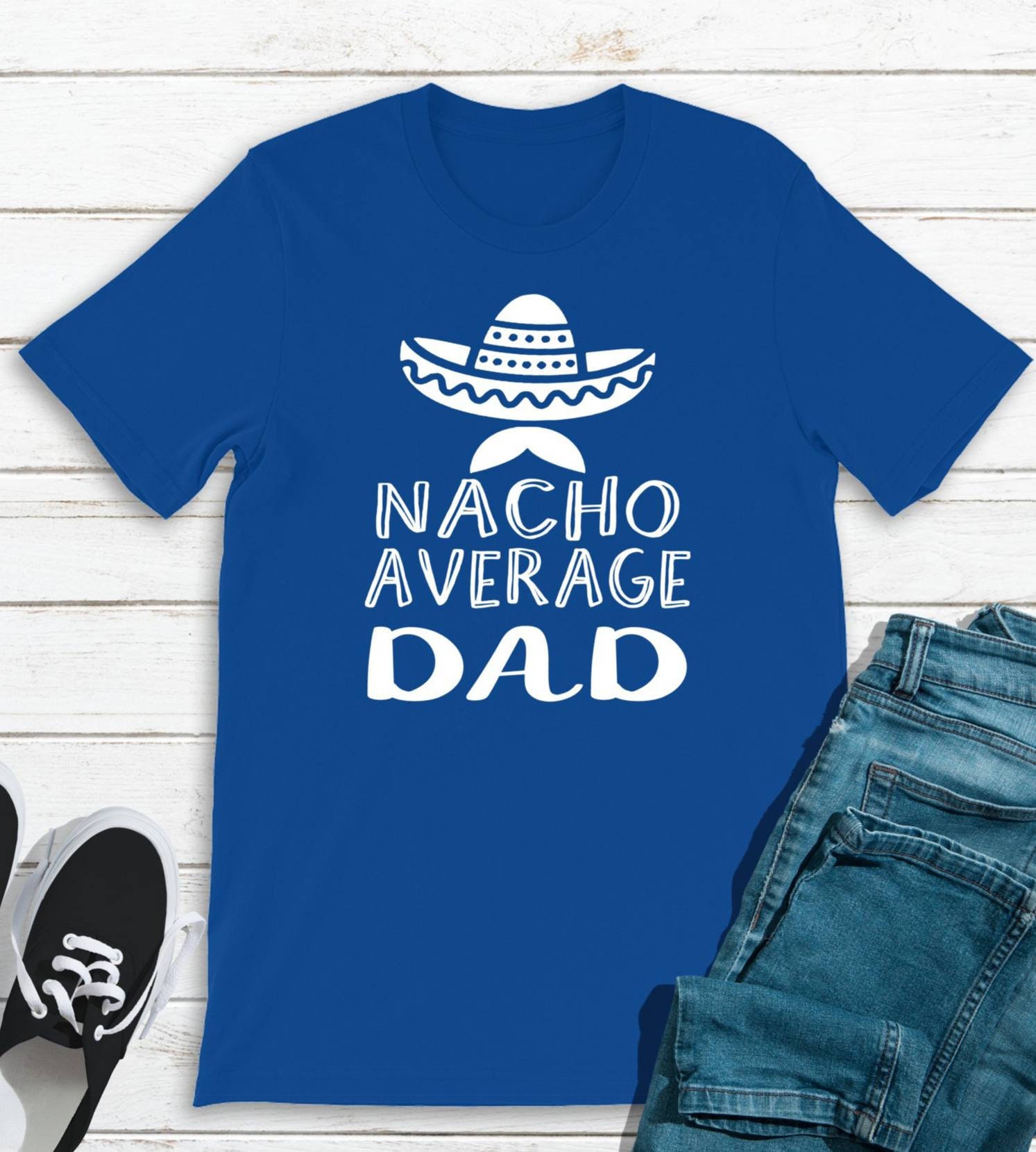 Vatertagshemden, Nacho Average Dad, Vatertagsshirt, Vatertagsgeschenk Vatertagshemden, Nacho Average Dad, Vatertagsshirt, Vatertagsgeschenk von CapriAndCompany