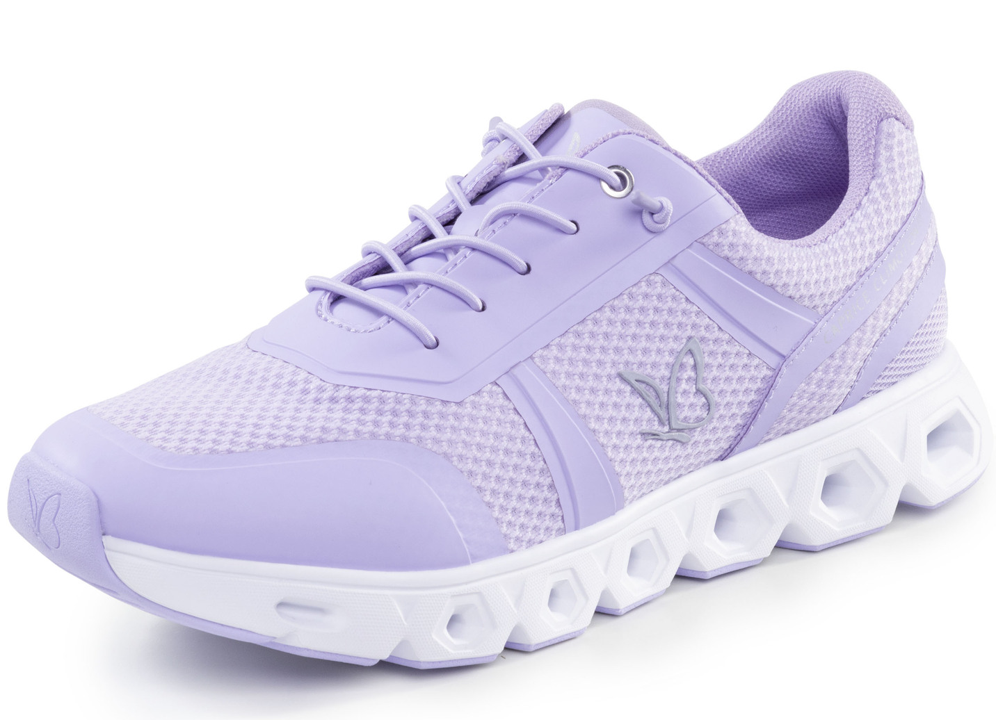 Caprice, sportliche Damen-Sneaker, Weite G, mit herausnehmbarem Fußbett, Flieder, Größe 42 von Caprice