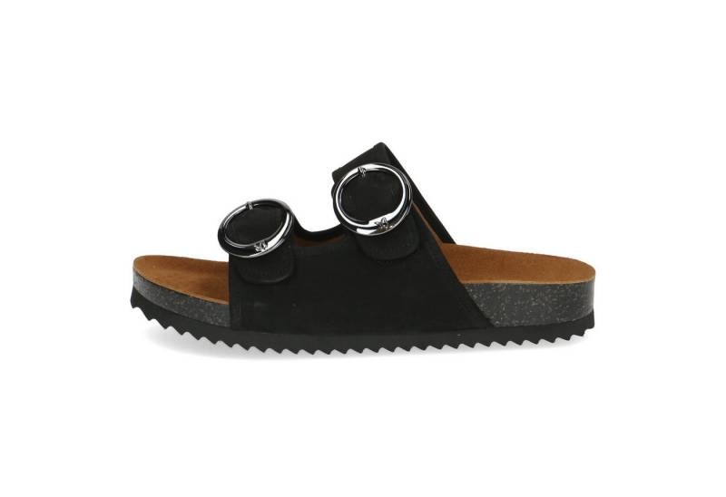 Caprice CAPRICE Damen Pantolette 9-27403-44-008 BLACK NUBUC Pantolette von Caprice