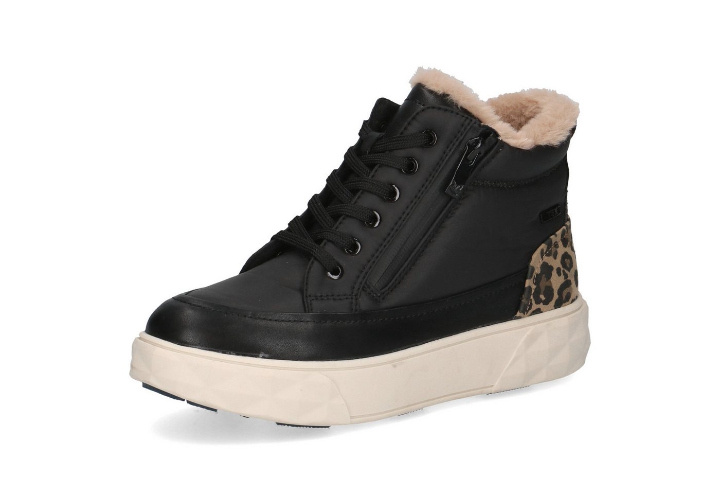 Caprice Caprice Damen Stiefelette 9-26210-45-011 BLACK LEO COMB Stiefelette von Caprice