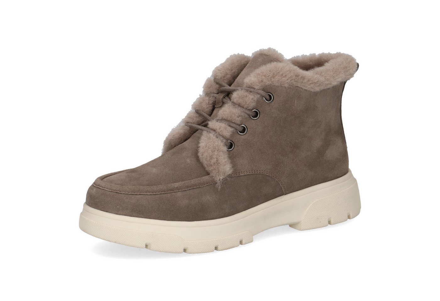 Caprice Caprice Damen Stiefelette 9-26257-45-367 DK TAUPE SUEDE Stiefelette von Caprice