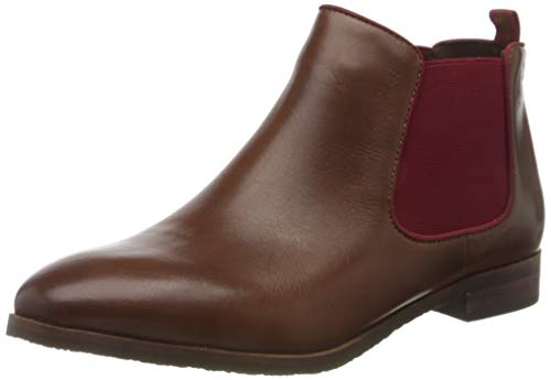 Caprice Damen 9-9-25327-25 Ankle Boot, COGNAC/RED, 38.5 EU von CAPRICE