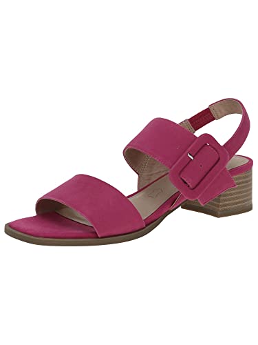 Caprice Damen 9-9-28211-20 Sandale Absatz, Fuchsia Suede, 37 EU von CAPRICE