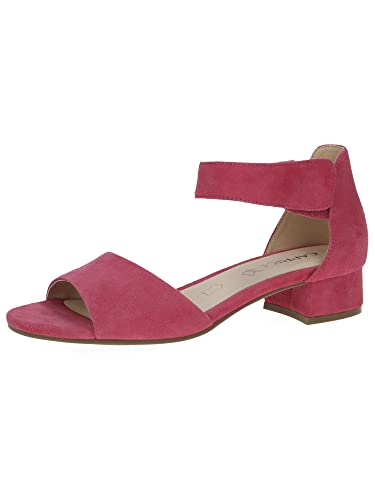 Caprice Damen 9-9-28212-20 Sandale mit Absatz, Fuchsia Suede, 37.5 EU von CAPRICE