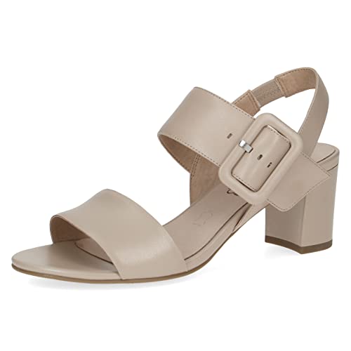 Caprice Damen 9-9-28306-20 Sandale Absatz, BEIGE Perlato, 40.5 EU von CAPRICE