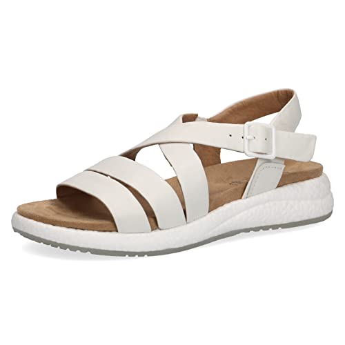 Caprice Damen 9-9-28705-28 Flache Sandale, Offwhite Soft, 38 EU von CAPRICE