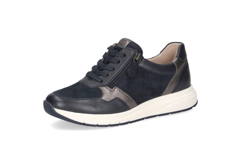 Caprice Keilsneaker, Freizeitschuh, Halbschuh, Schürer mit Besatz in Metallicoptik von Caprice