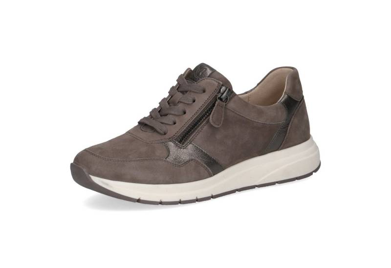 Caprice Keilsneaker, Freizeitschuh, Halbschuh, Schürer mit Besatz in Metallicoptik von Caprice